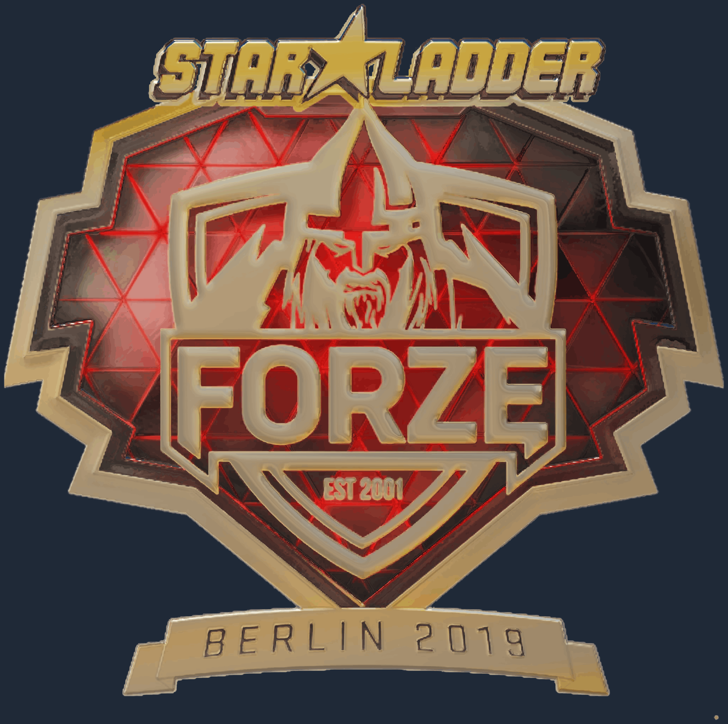 Sticker | forZe eSports (Gold) | Berlin 2019 Screenshot