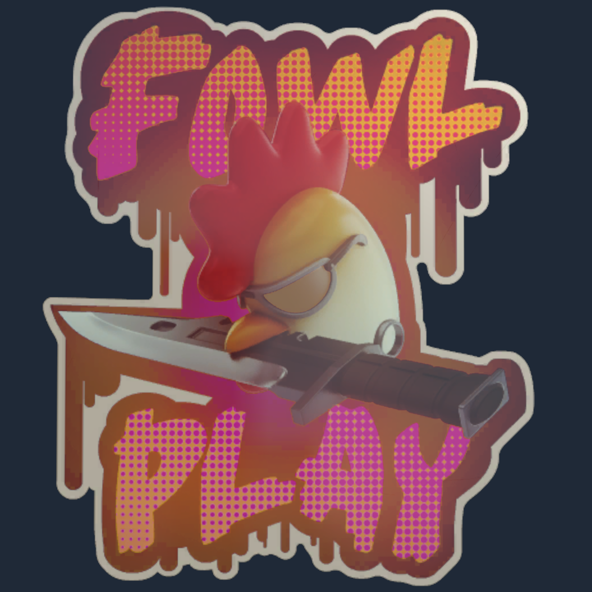 Sticker | Fowl Play (Holo) Screenshot