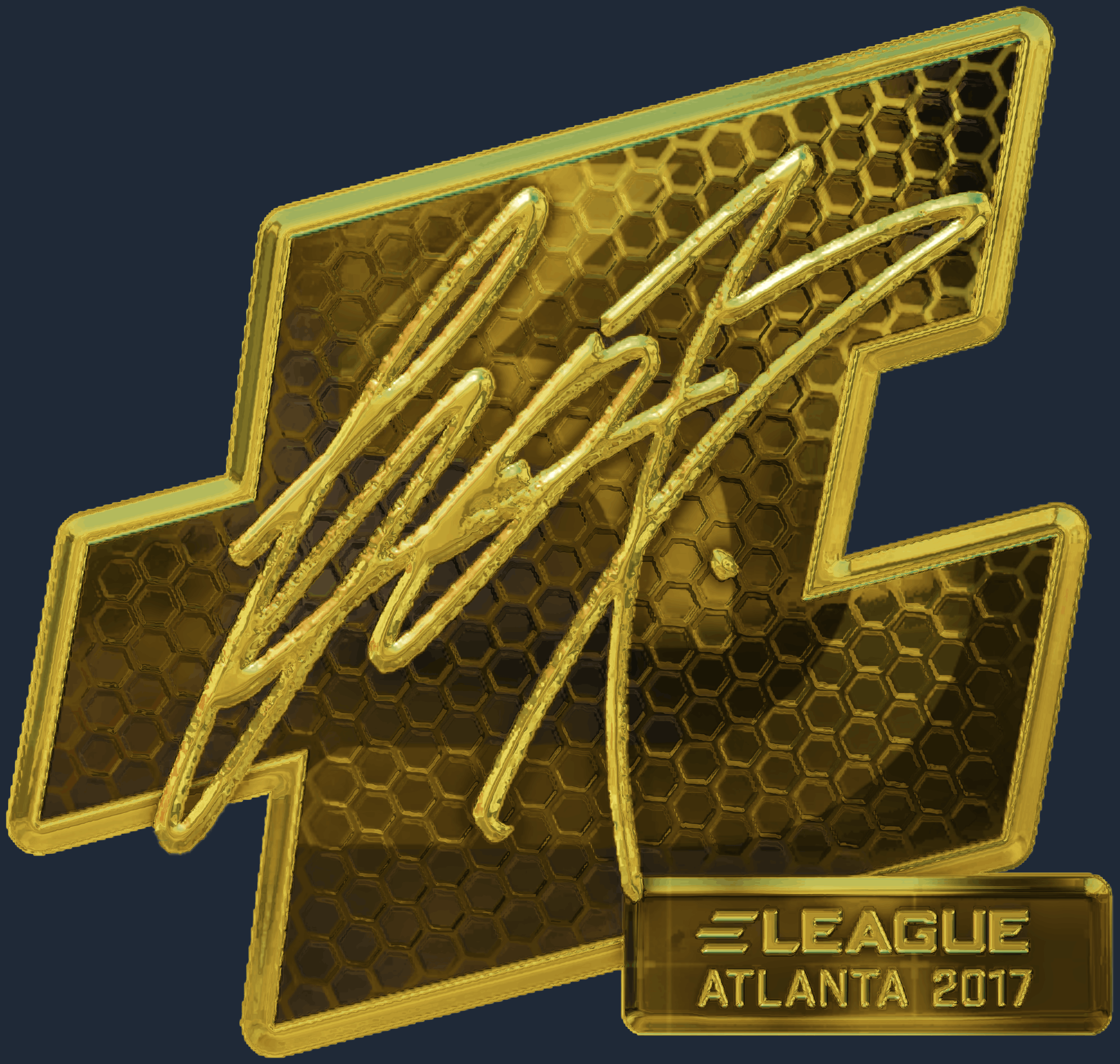 Sticker | fox (Gold) | Atlanta 2017 Screenshot