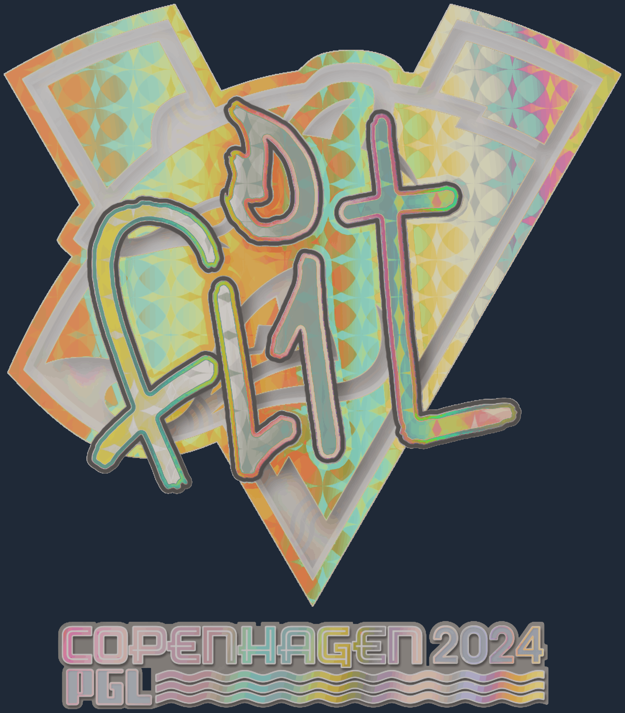 Sticker | FL1T (Holo) | Copenhagen 2024 Screenshot