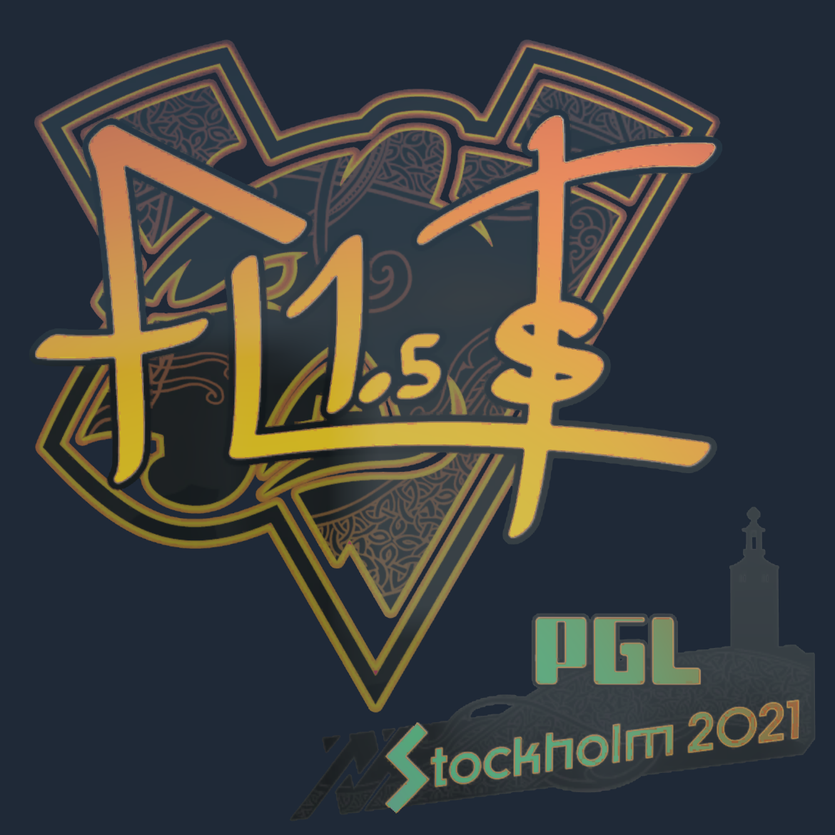Sticker | FL1T (Holo) | Stockholm 2021 Screenshot