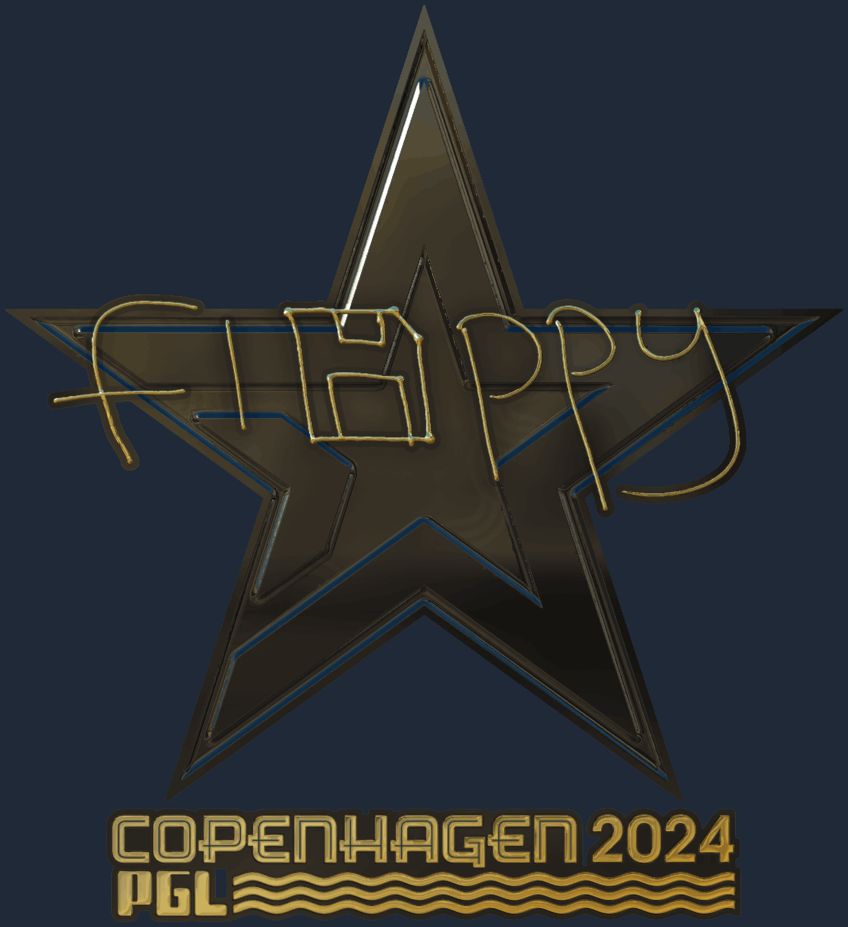 Sticker | floppy (Gold) | Copenhagen 2024 Screenshot