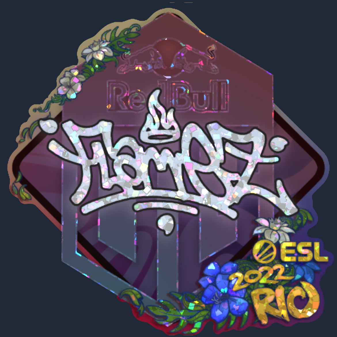 Sticker | FlameZ (Glitter) | Rio 2022 Screenshot