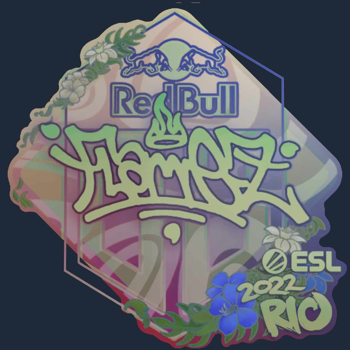 Sticker | FlameZ (Holo) | Rio 2022 Screenshot