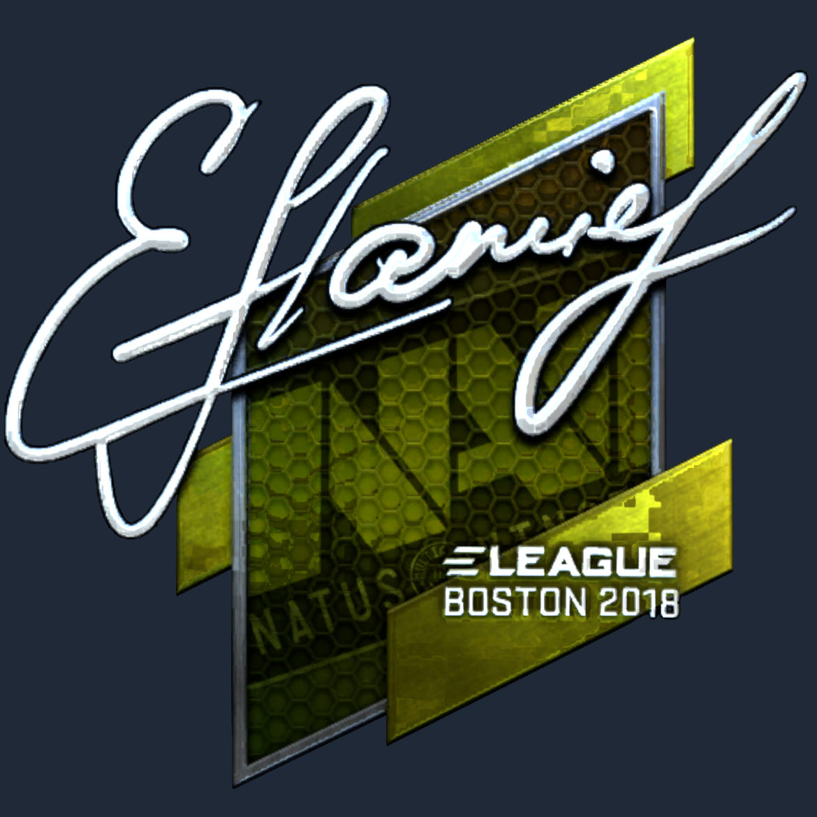 Sticker | flamie (Foil) | Boston 2018 Screenshot