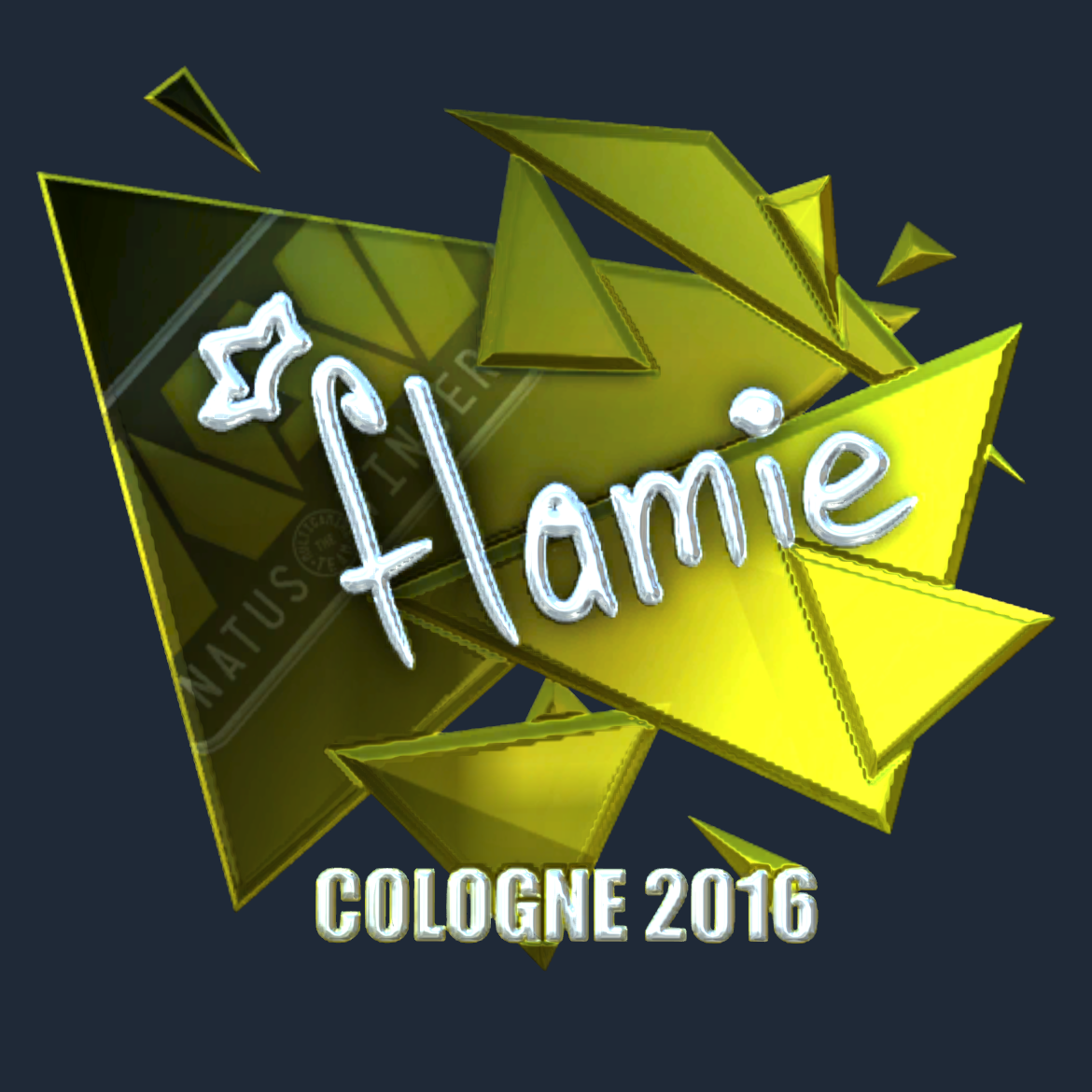 Sticker | flamie (Foil) | Cologne 2016 Screenshot