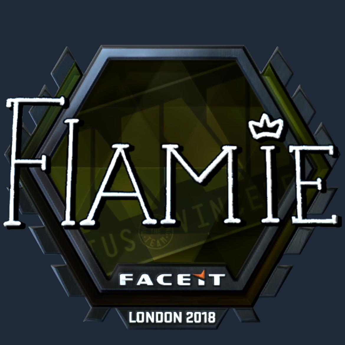 Sticker | flamie (Foil) | London 2018 Screenshot