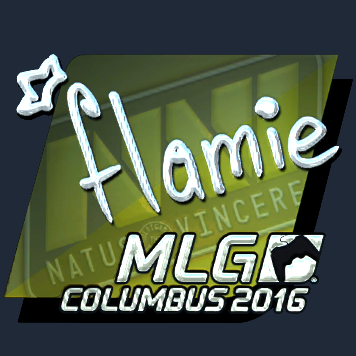Sticker | flamie (Foil) | MLG Columbus 2016 Screenshot