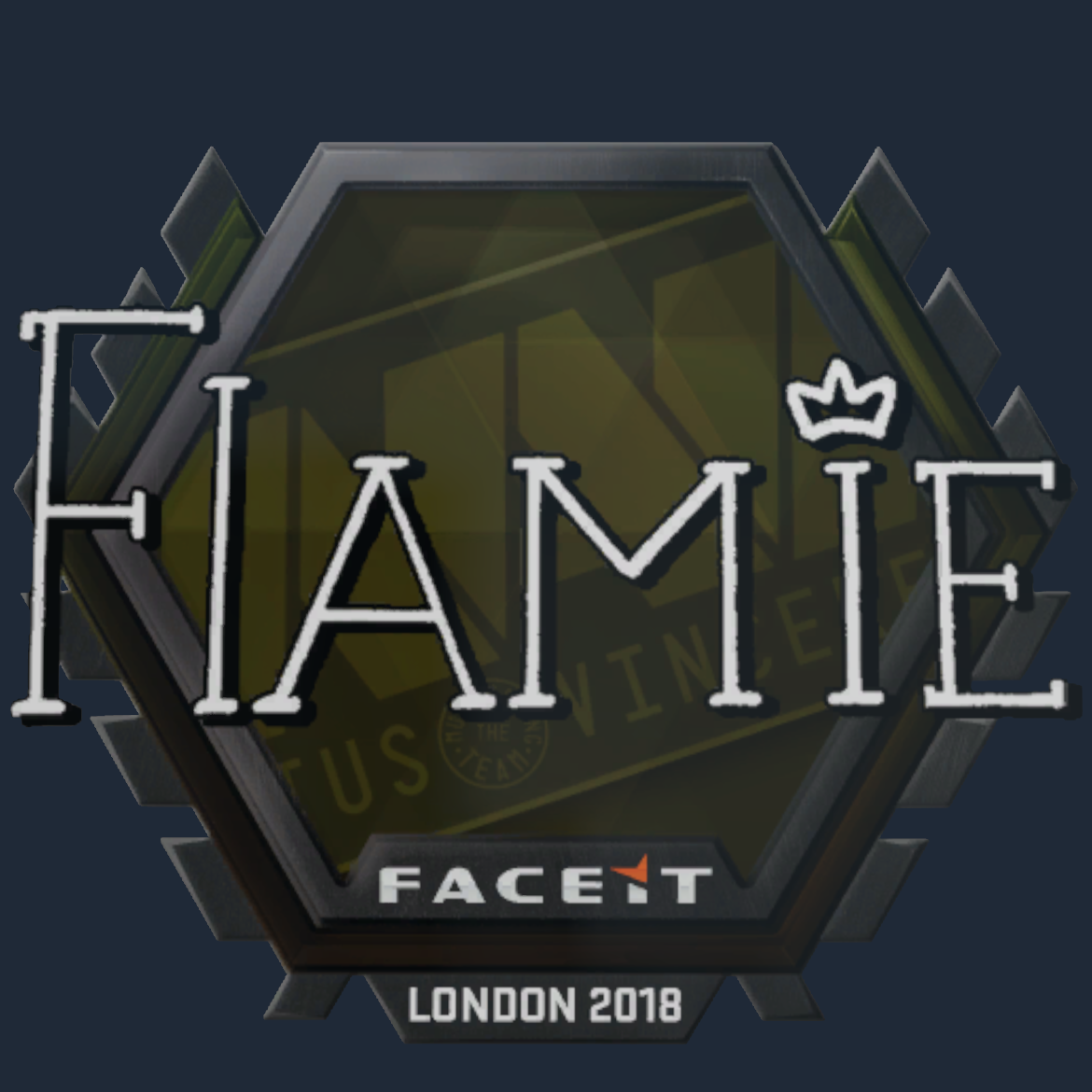 Sticker | flamie | London 2018 Screenshot
