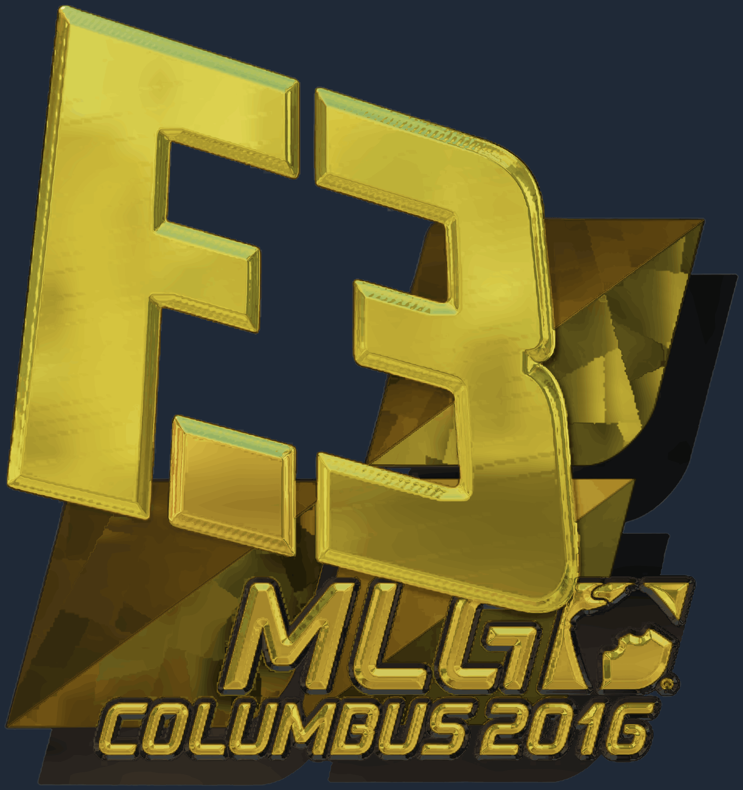 Sticker | Flipsid3 Tactics (Gold) | MLG Columbus 2016 Screenshot