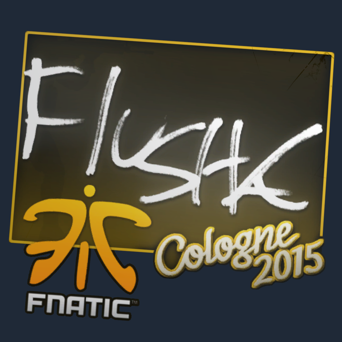 Sticker | flusha | Cologne 2015 Screenshot