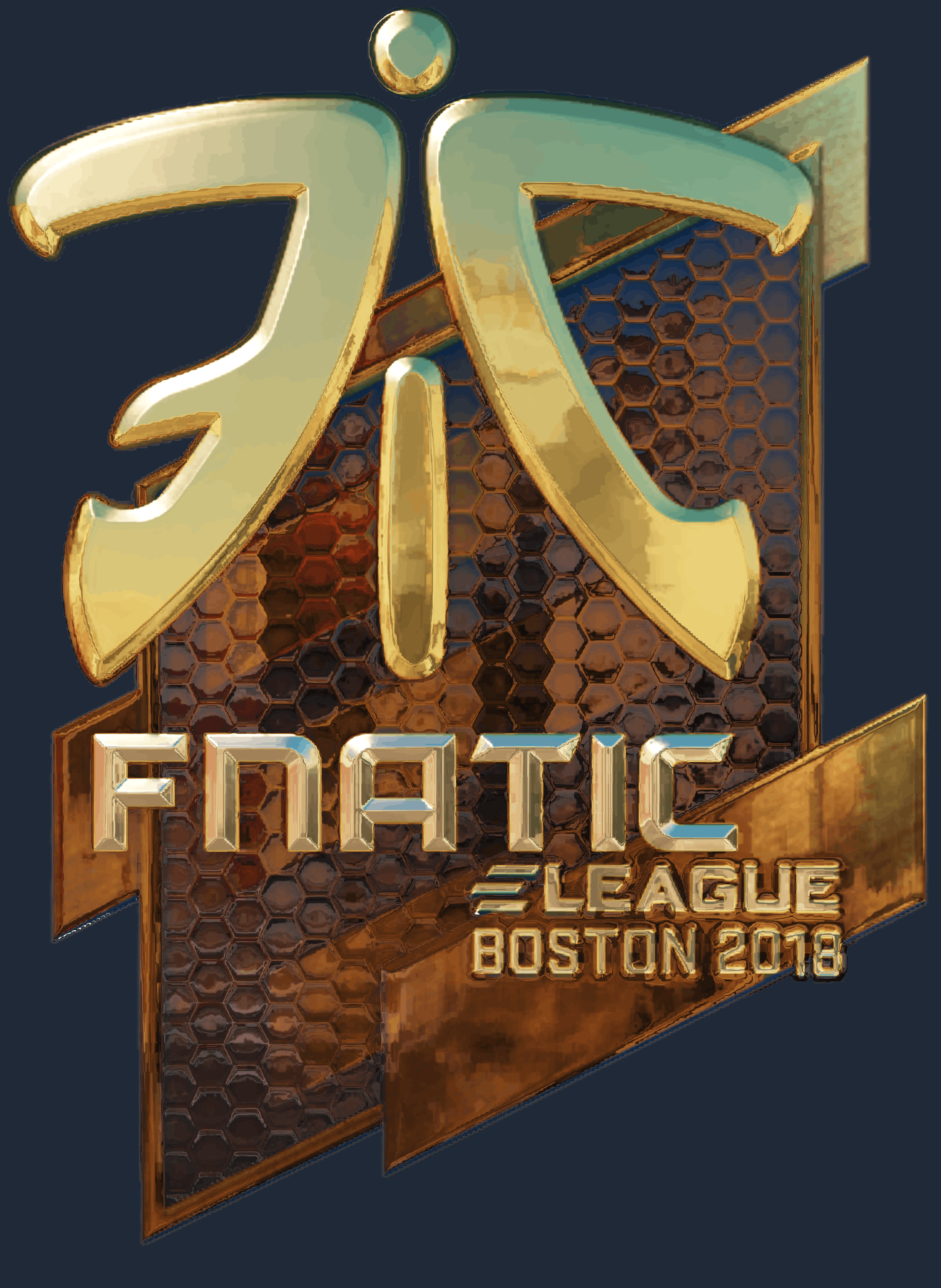 Sticker | Fnatic (Gold) | Boston 2018 Screenshot