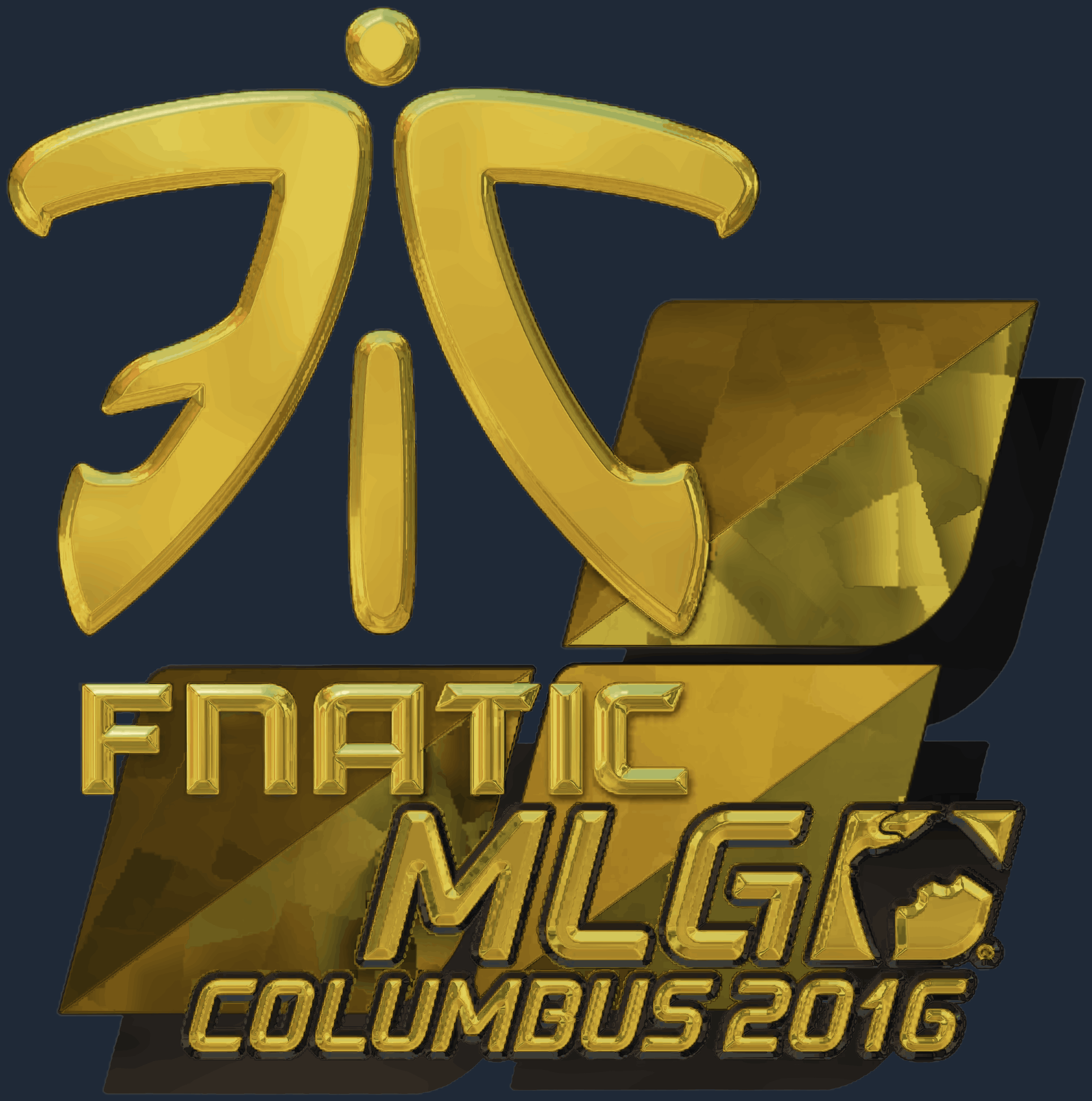 Sticker | Fnatic (Gold) | MLG Columbus 2016 Screenshot
