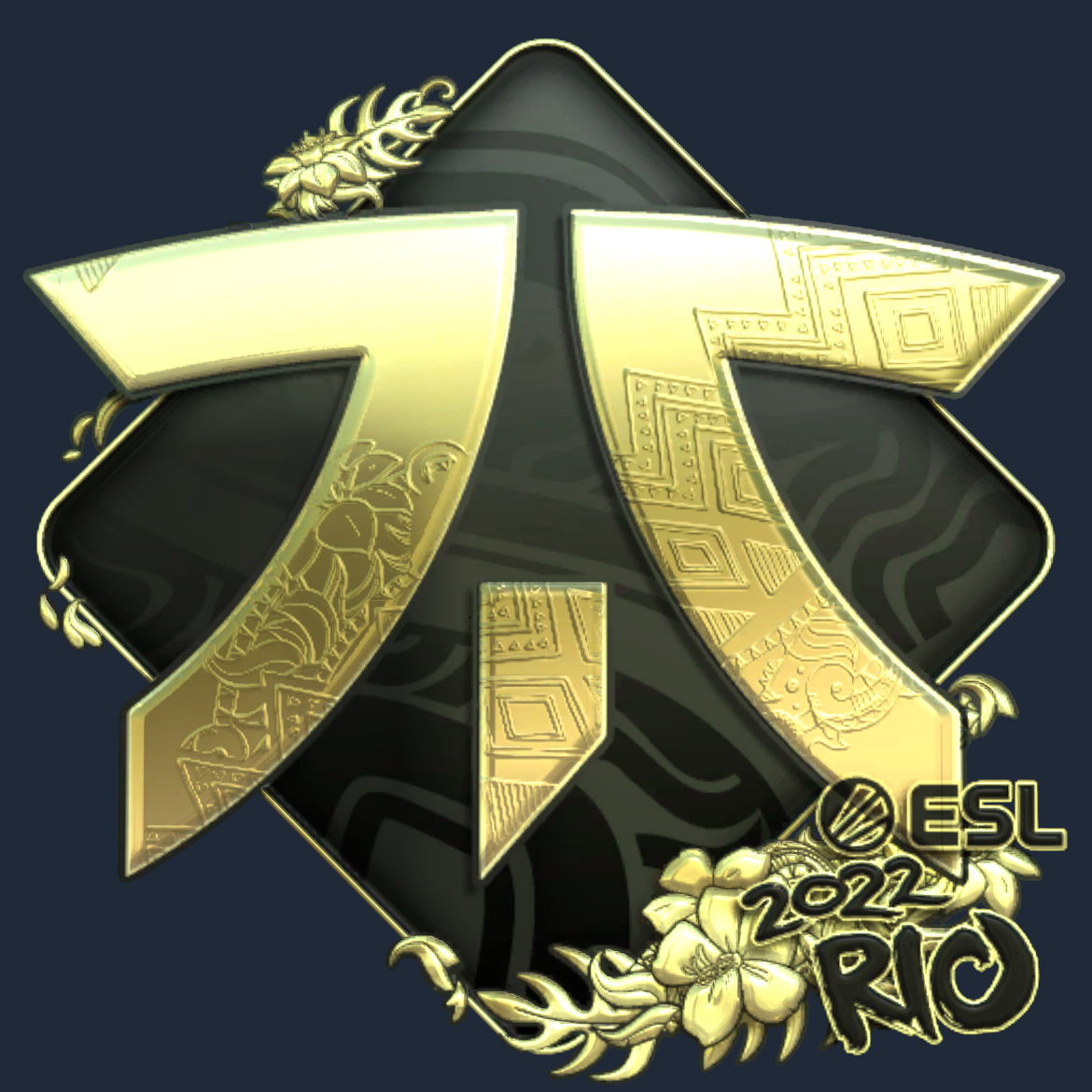 Sticker | Fnatic (Gold) | Rio 2022 Screenshot
