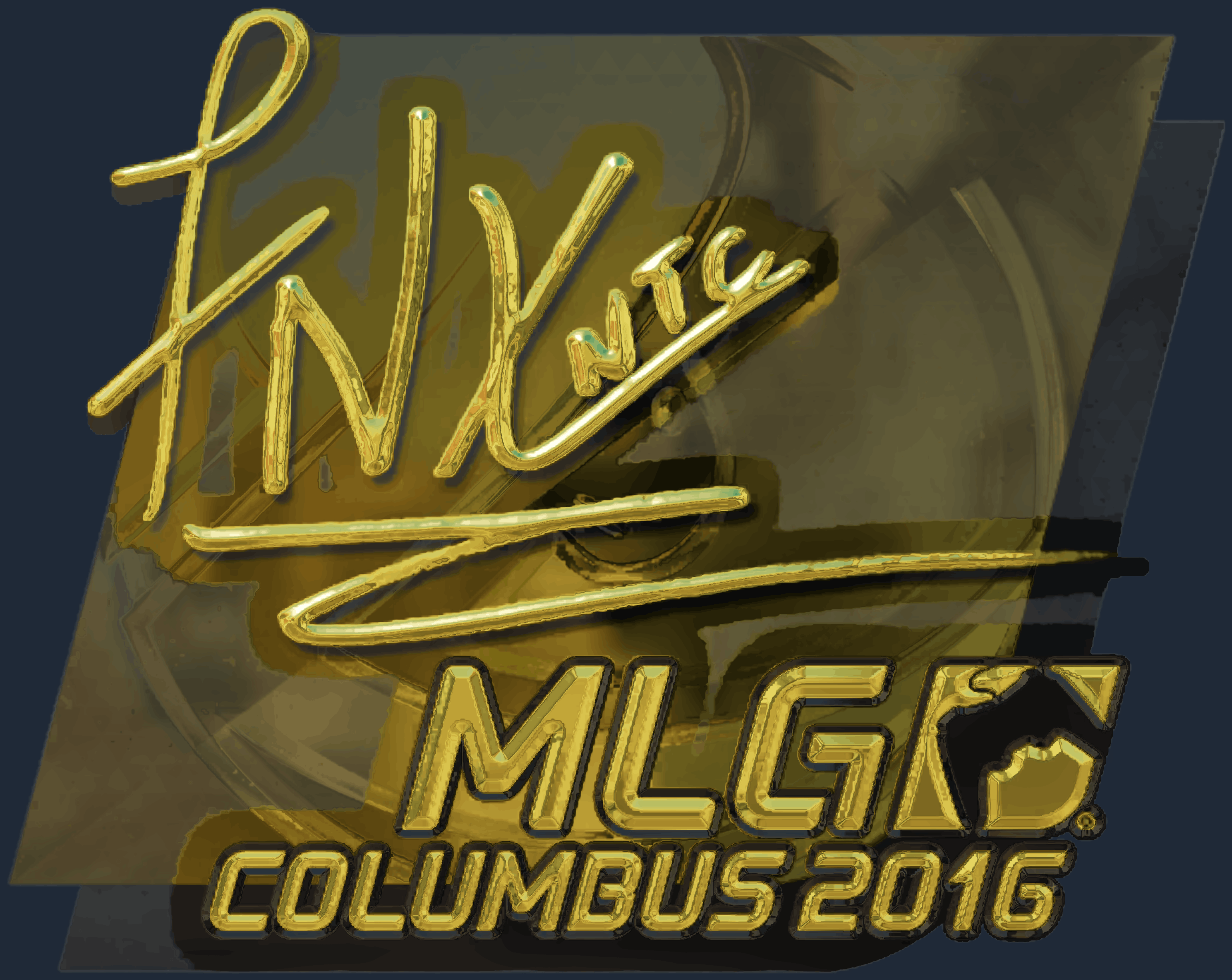 Sticker | fnx (Gold) | MLG Columbus 2016 Screenshot