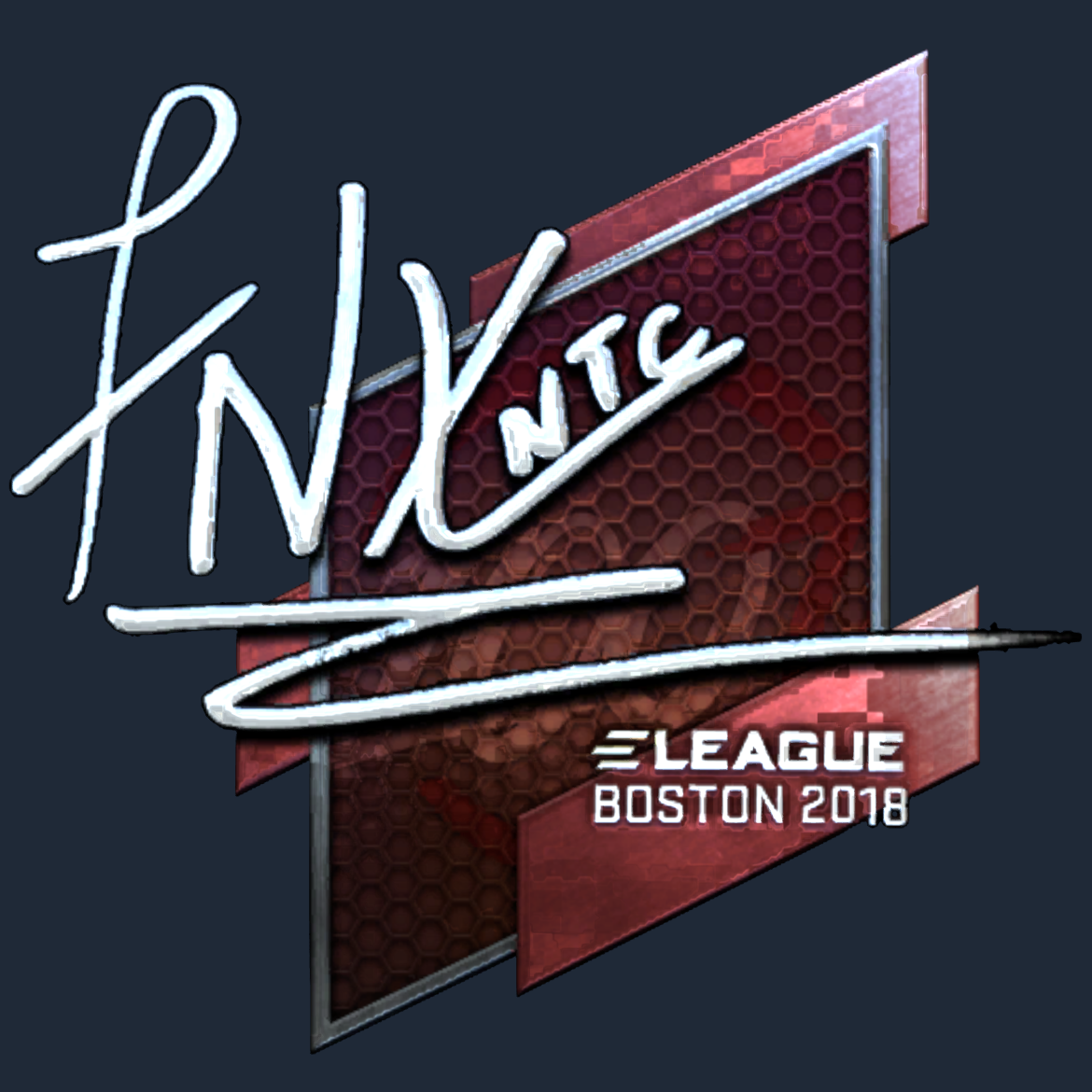 Sticker | fnx (Foil) | Boston 2018 Screenshot