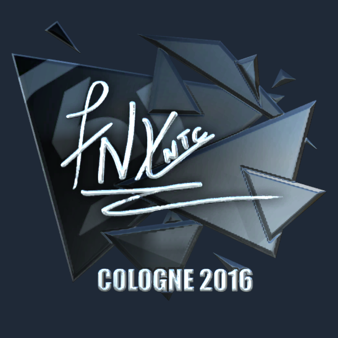 Sticker | fnx (Foil) | Cologne 2016 Screenshot