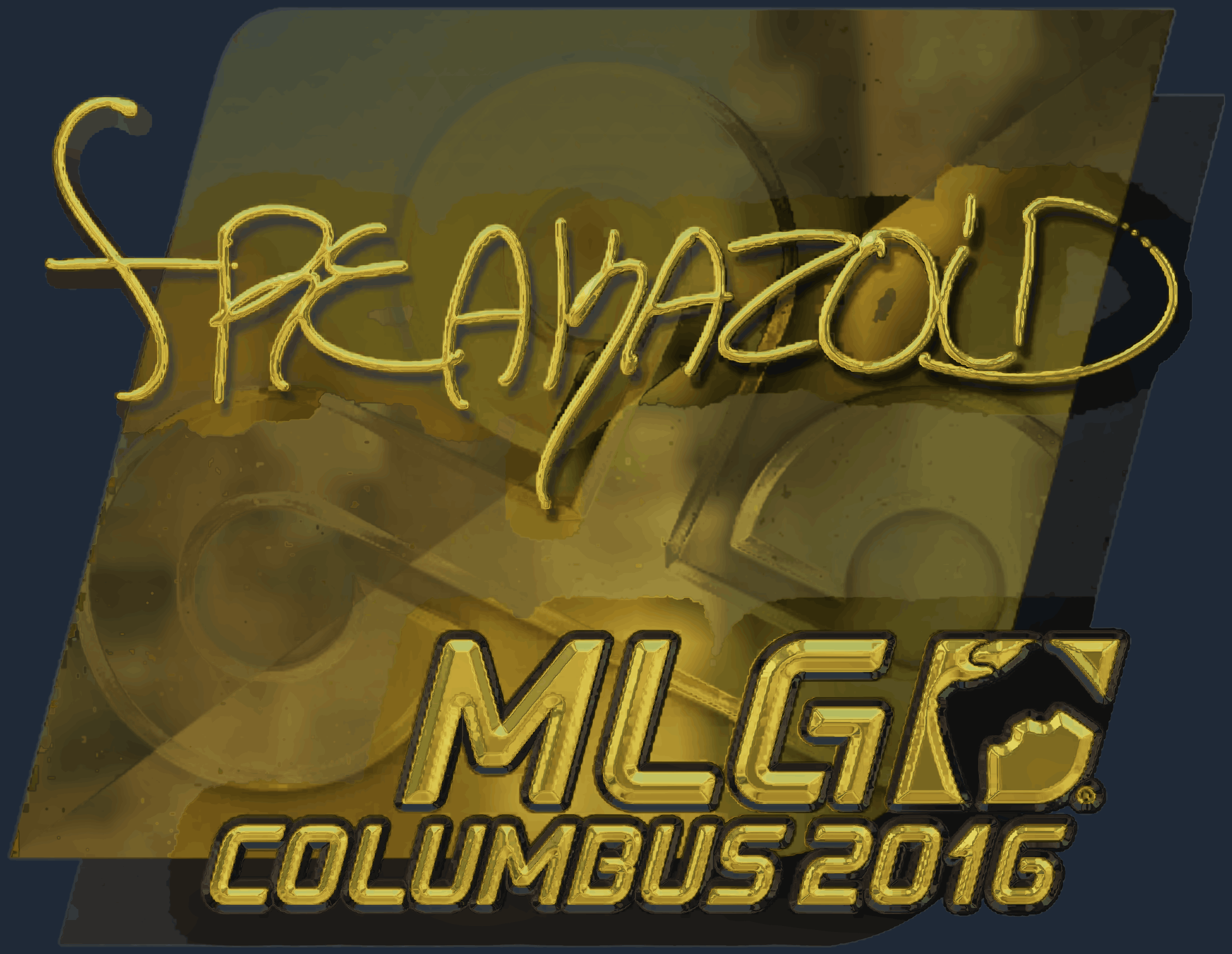 Sticker | freakazoid (Gold) | MLG Columbus 2016 Screenshot