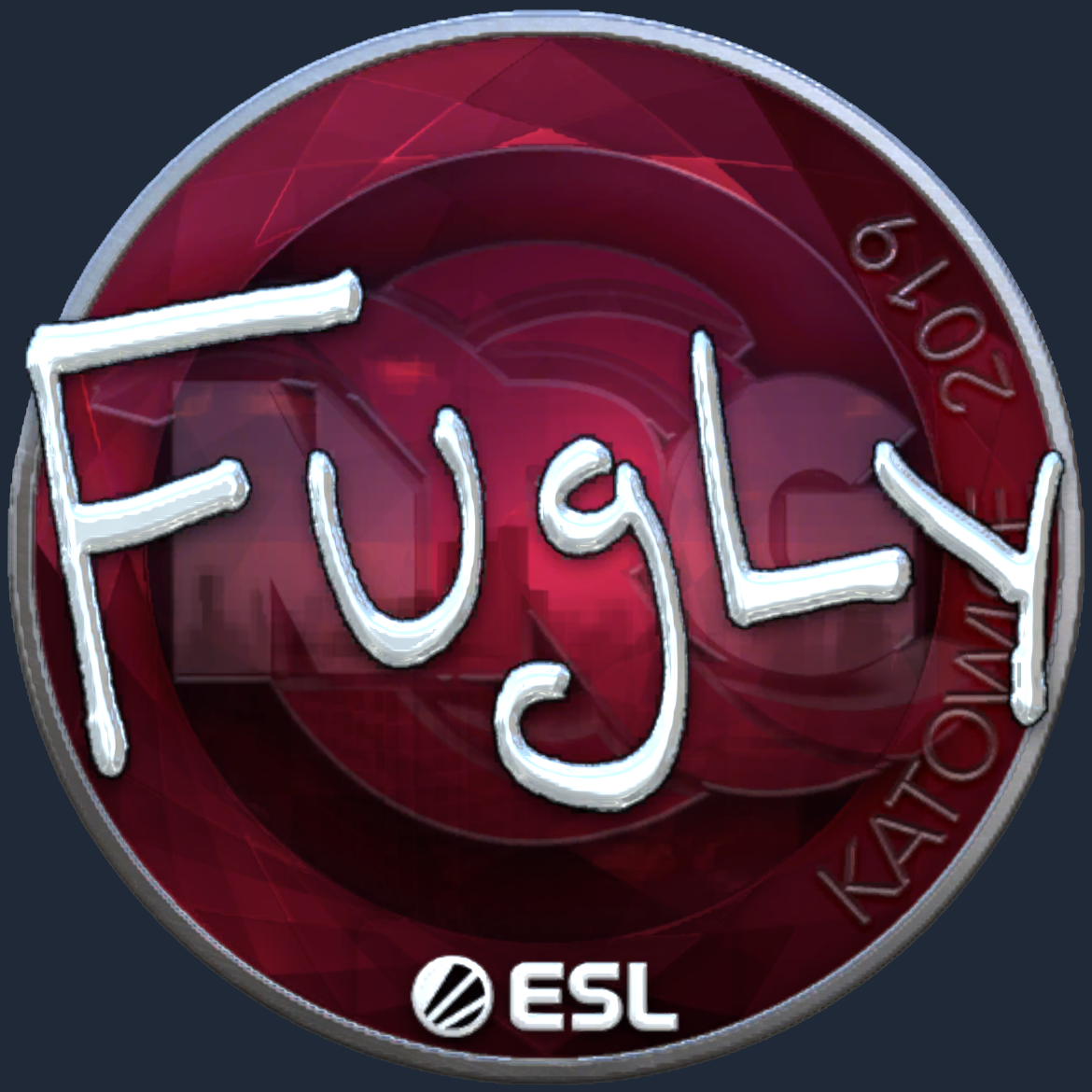 Sticker | FugLy (Foil) | Katowice 2019 Screenshot