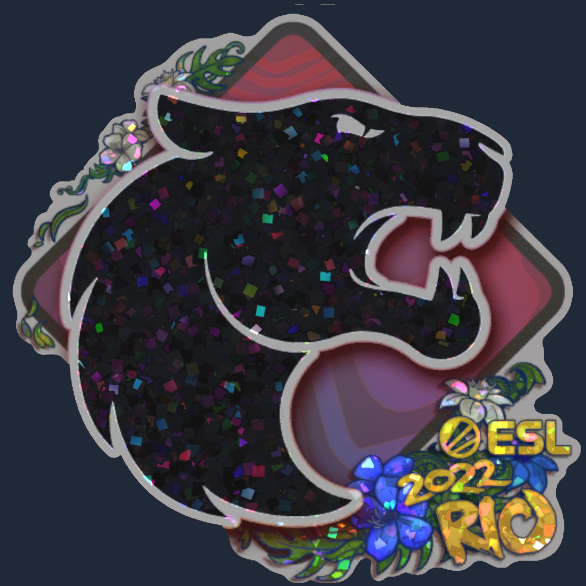 Sticker | FURIA (Glitter) | Rio 2022 Screenshot