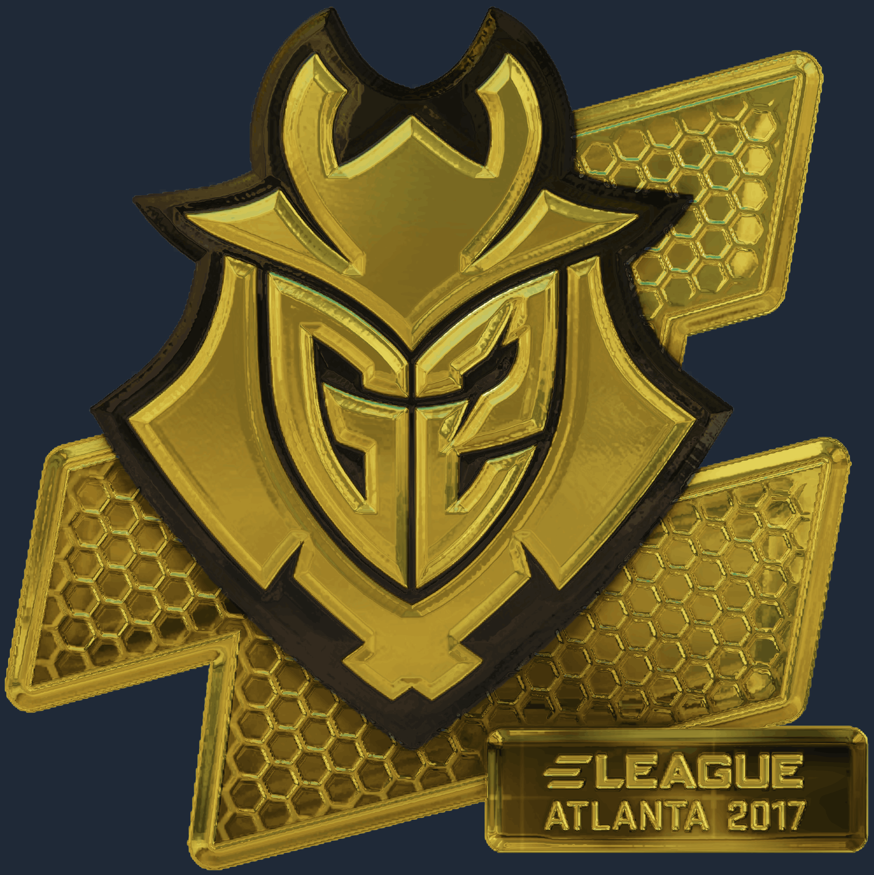 Sticker | G2 Esports (Gold) | Atlanta 2017 Screenshot