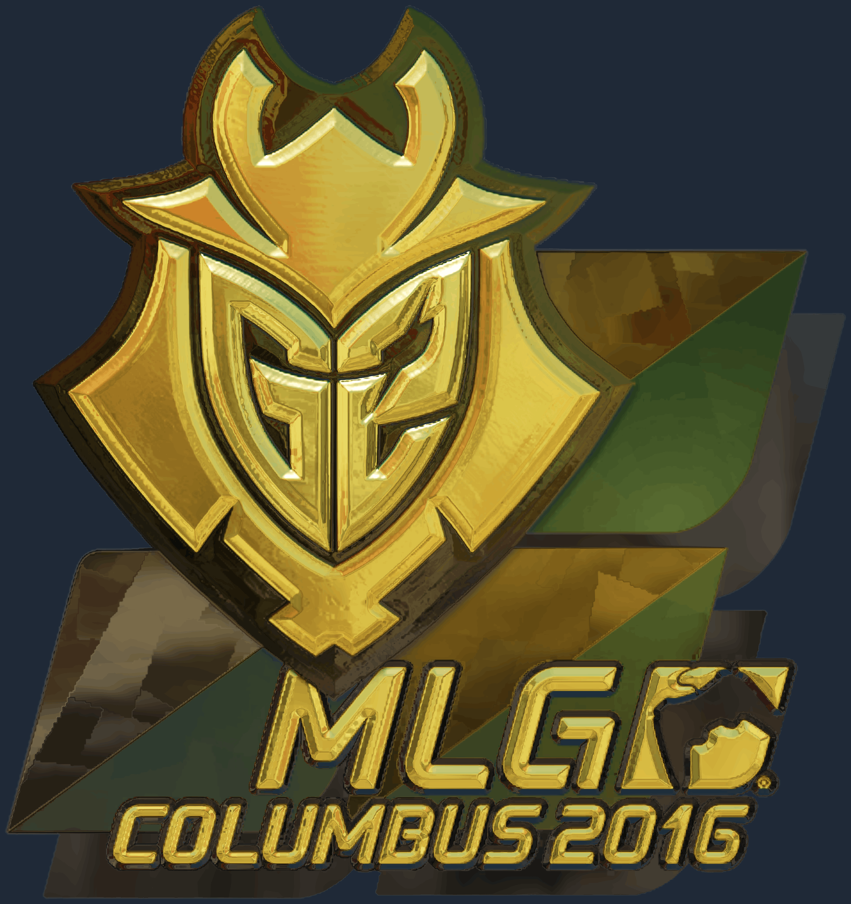 Sticker | G2 Esports (Gold) | MLG Columbus 2016 Screenshot