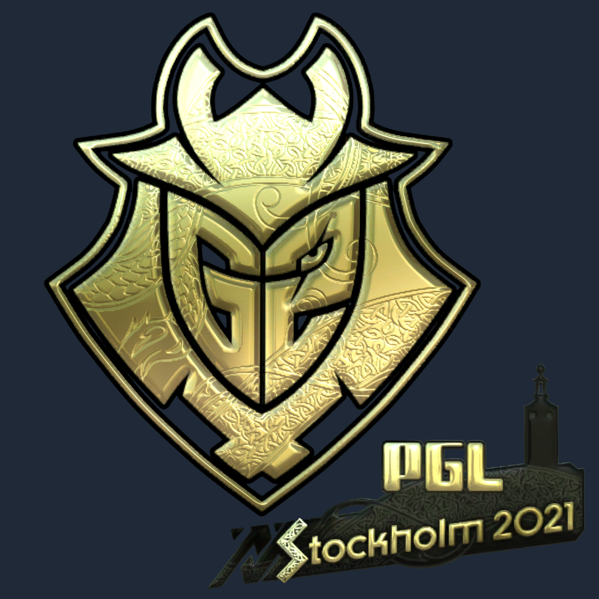 Sticker | G2 Esports (Gold) | Stockholm 2021 Screenshot