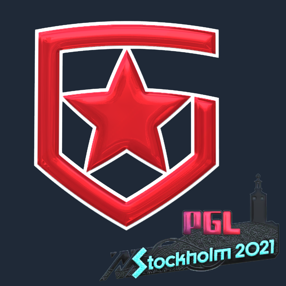 Sticker | Gambit Gaming (Foil) | Stockholm 2021 Screenshot