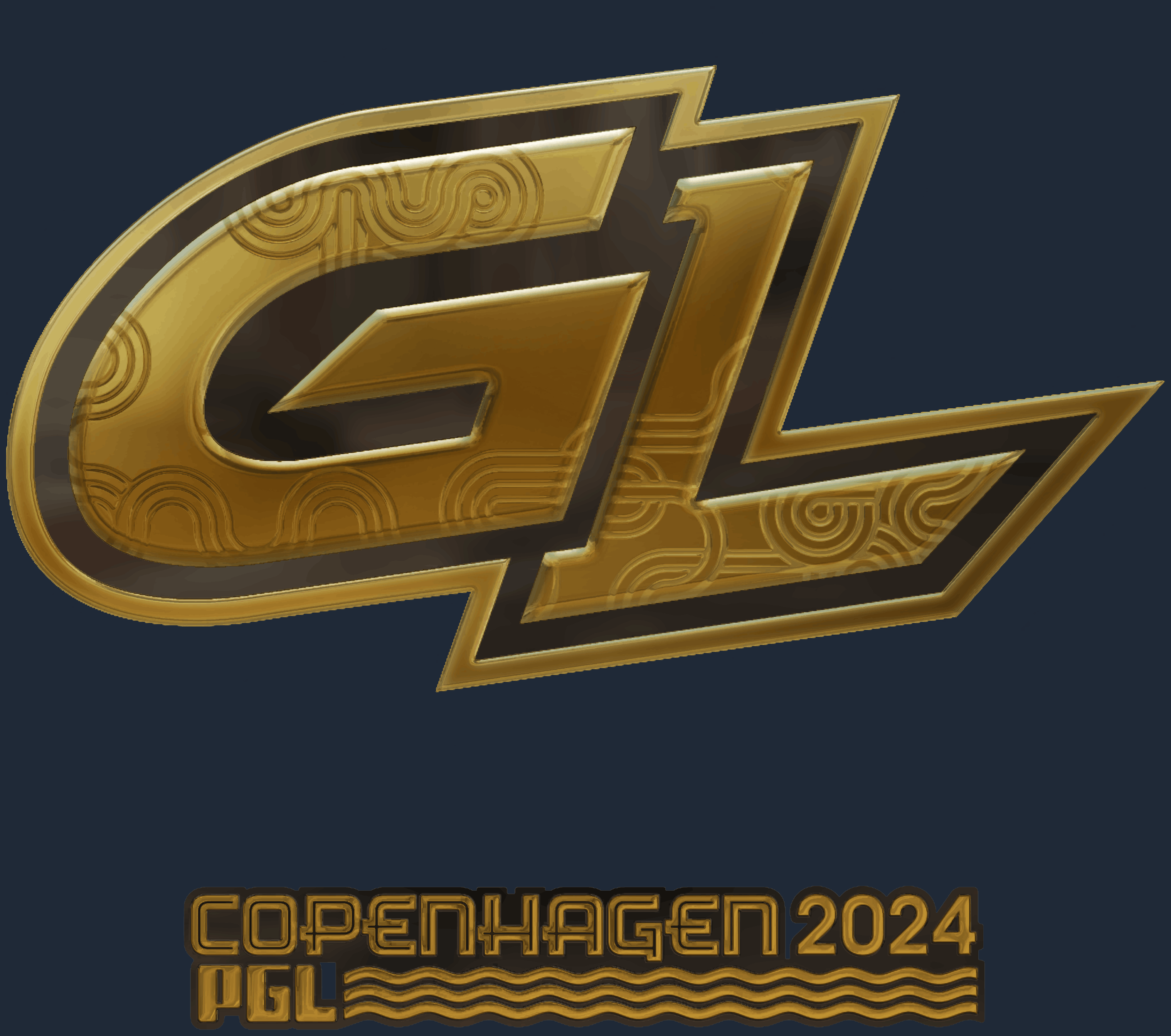 Sticker | GamerLegion (Gold) | Copenhagen 2024 Screenshot