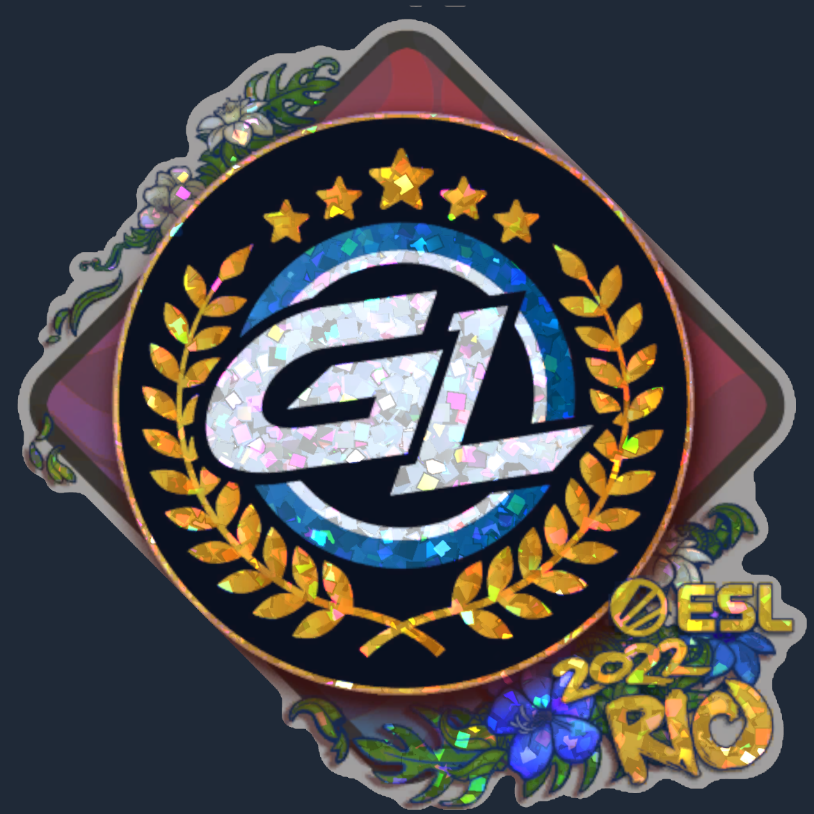 Sticker | GamerLegion (Glitter) | Rio 2022 Screenshot