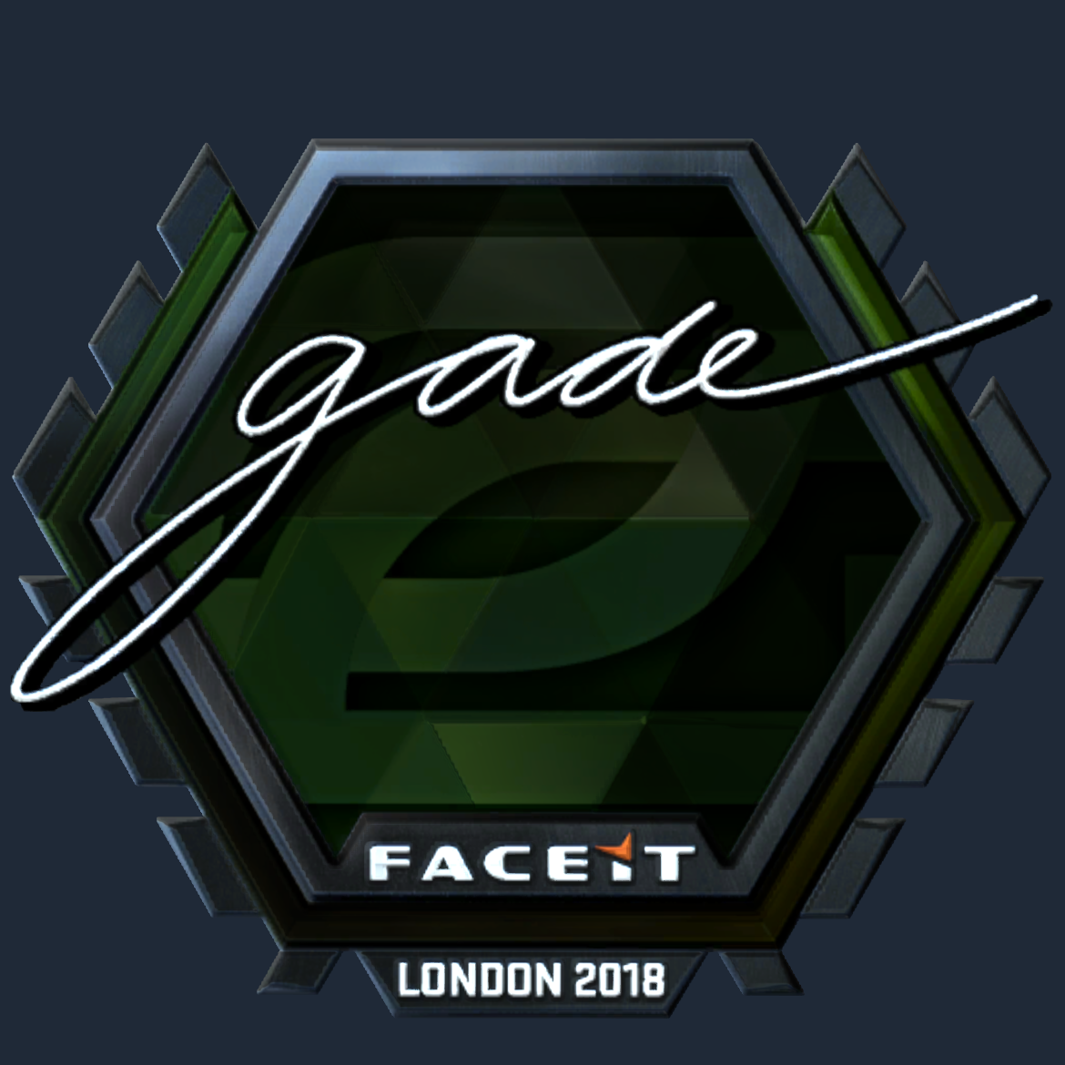 Sticker | gade (Foil) | London 2018 Screenshot
