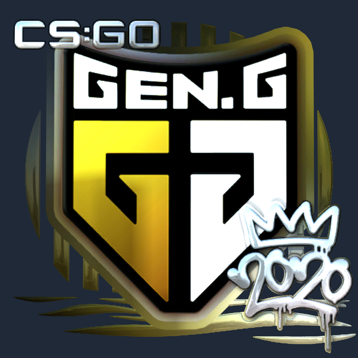 Sticker | Gen.G (Foil) | 2020 RMR Screenshot