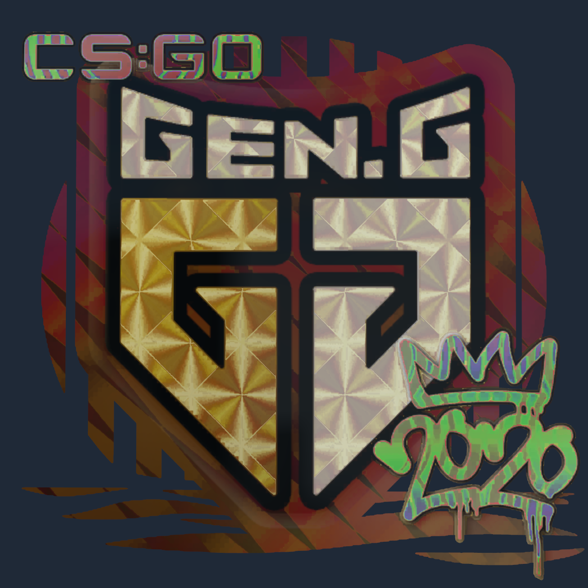 Sticker | Gen.G (Holo) | 2020 RMR Screenshot