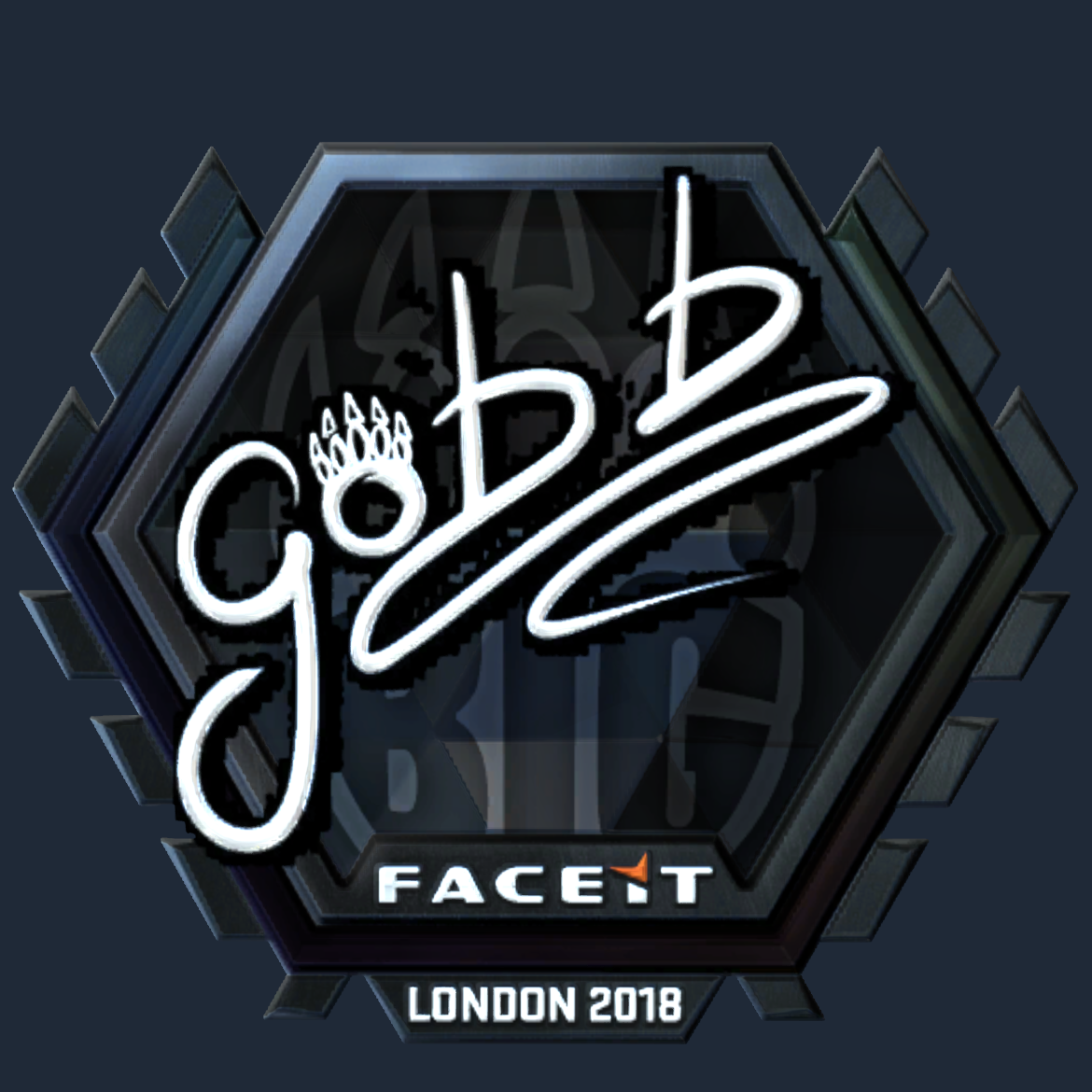 Sticker | gob b (Foil) | London 2018 Screenshot