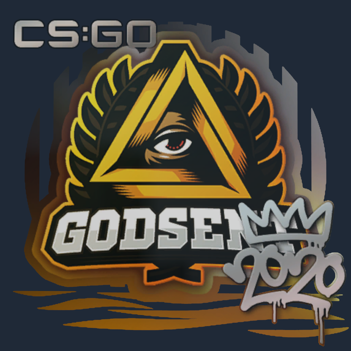 Sticker | GODSENT | 2020 RMR Screenshot