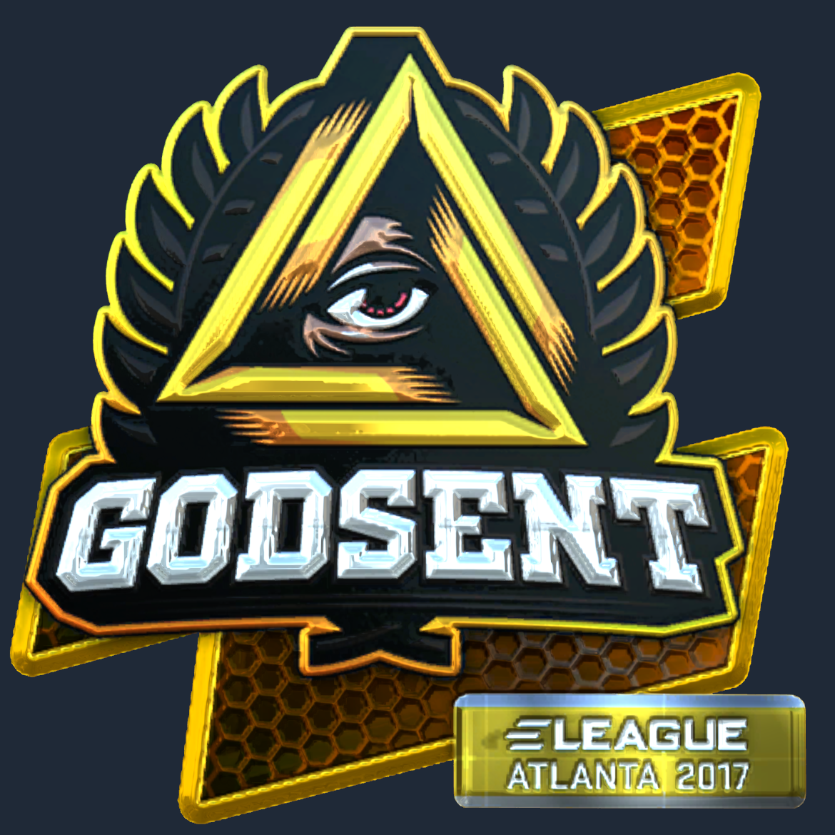 Sticker | GODSENT (Foil) | Atlanta 2017 Screenshot
