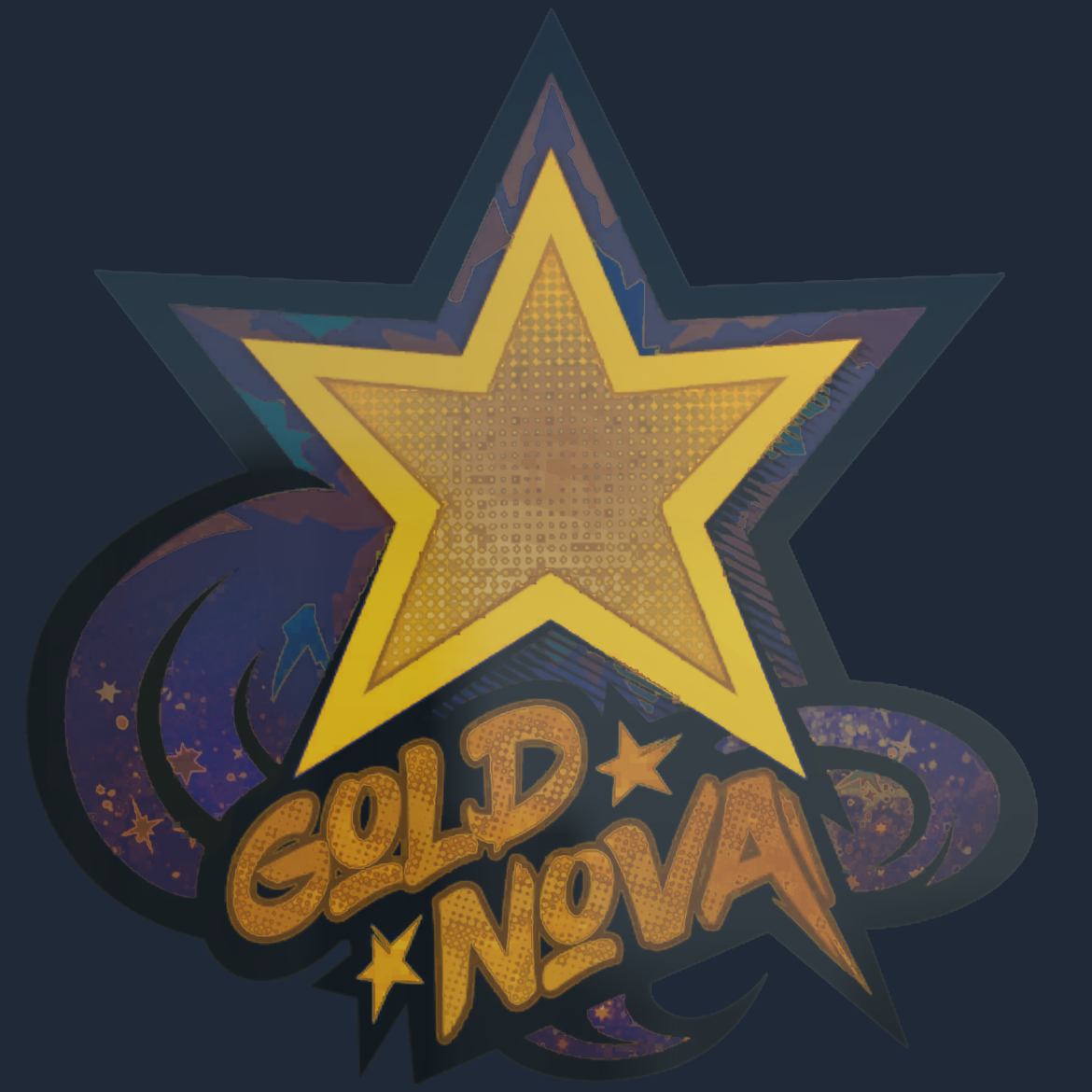 Sticker | Gold Nova (Holo) Screenshot