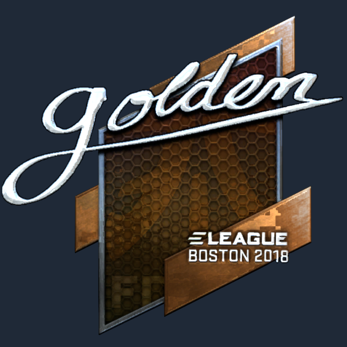 Sticker | Golden (Foil) | Boston 2018 Screenshot