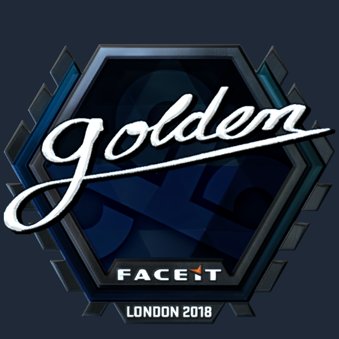 Sticker | Golden (Foil) | London 2018 Screenshot