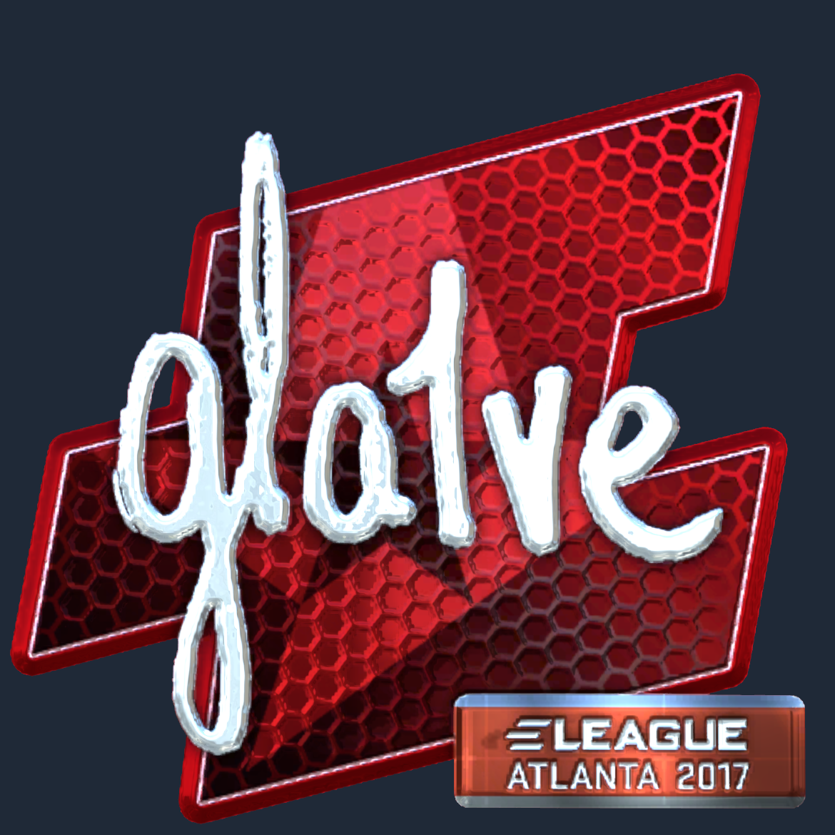 Sticker | gla1ve (Foil) | Atlanta 2017 Screenshot