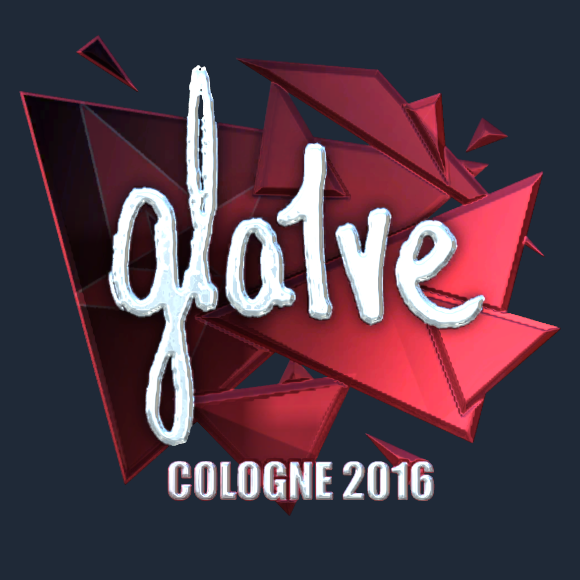 Sticker | gla1ve (Foil) | Cologne 2016 Screenshot