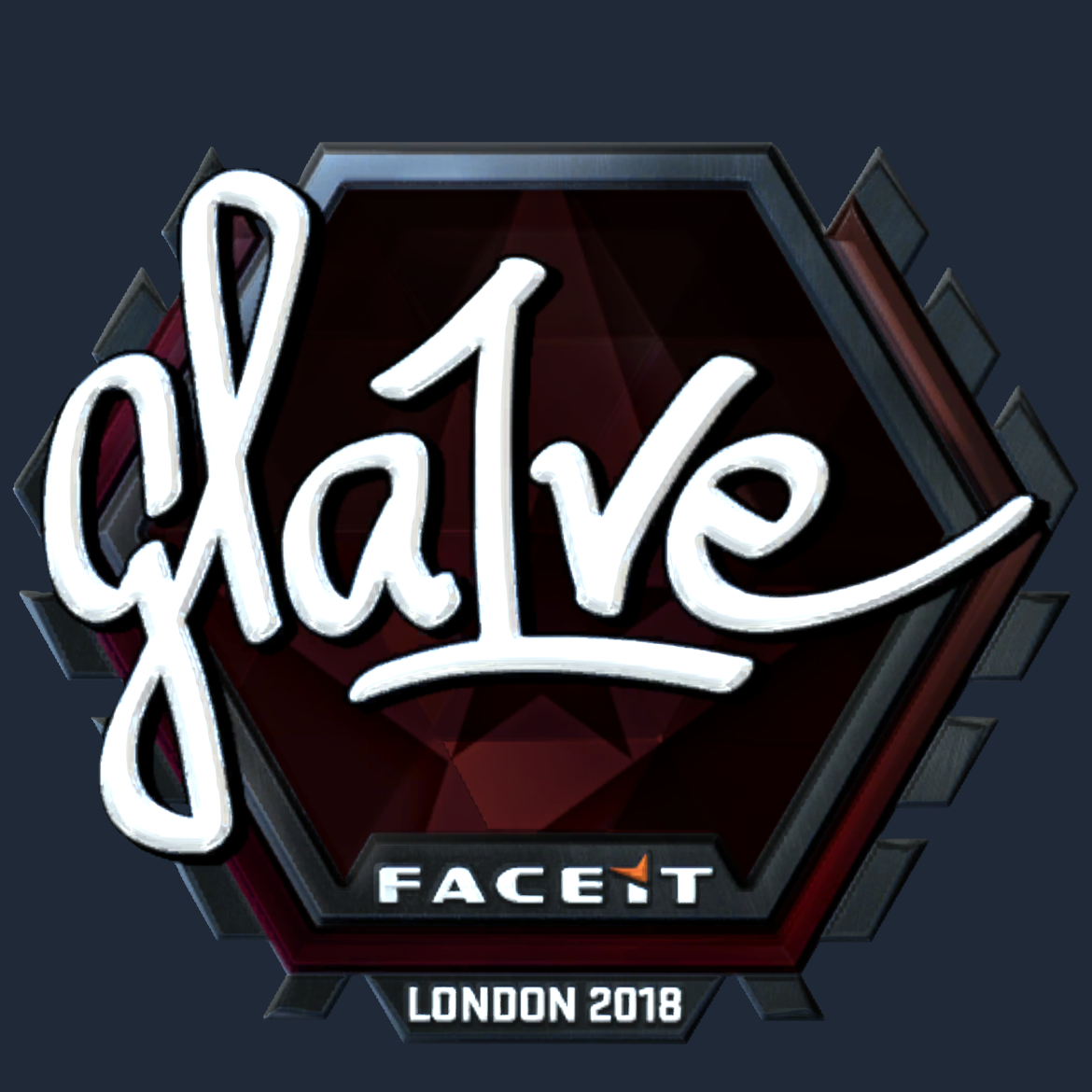 Sticker | gla1ve (Foil) | London 2018 Screenshot