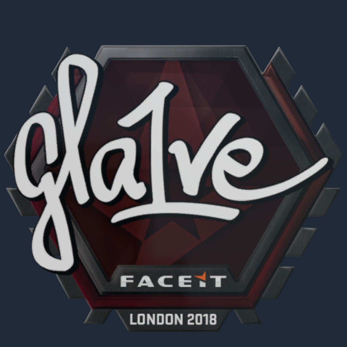 Sticker | gla1ve | London 2018 Screenshot