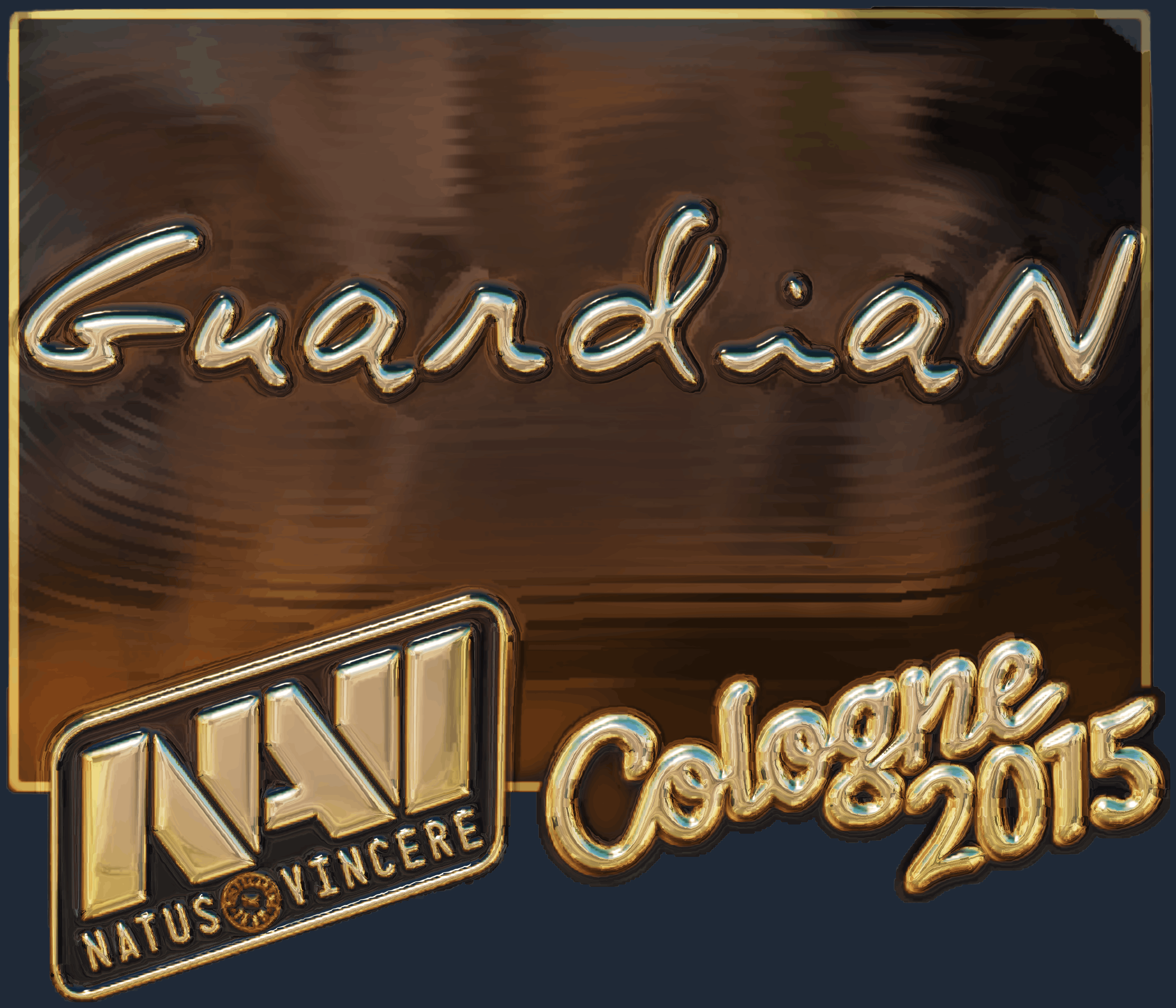 Sticker | GuardiaN (Gold) | Cologne 2015 Screenshot