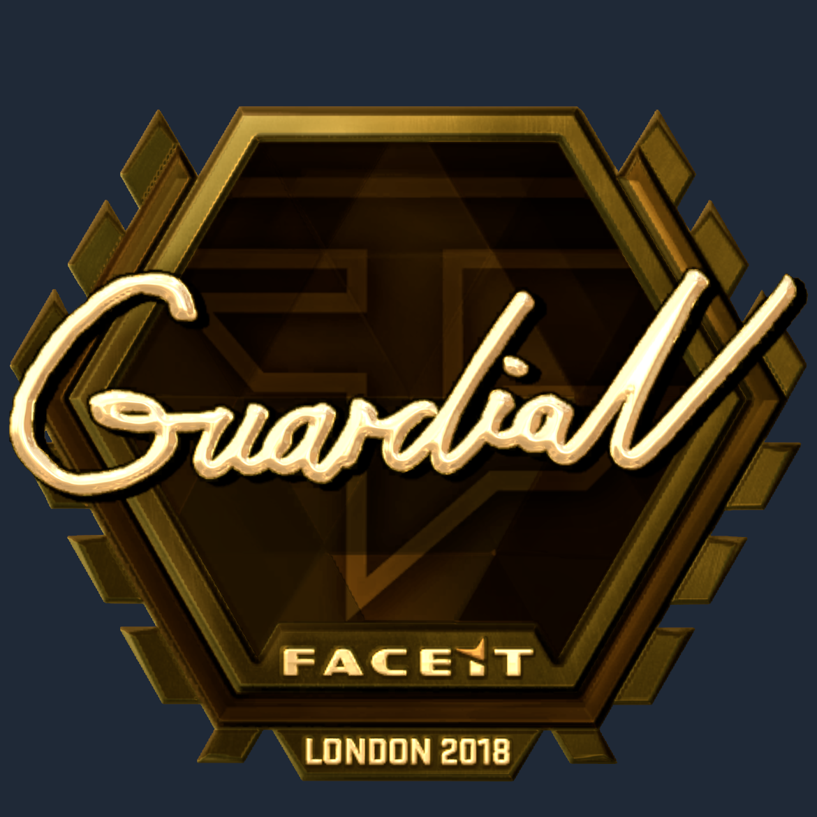 Sticker | GuardiaN (Gold) | London 2018 Screenshot