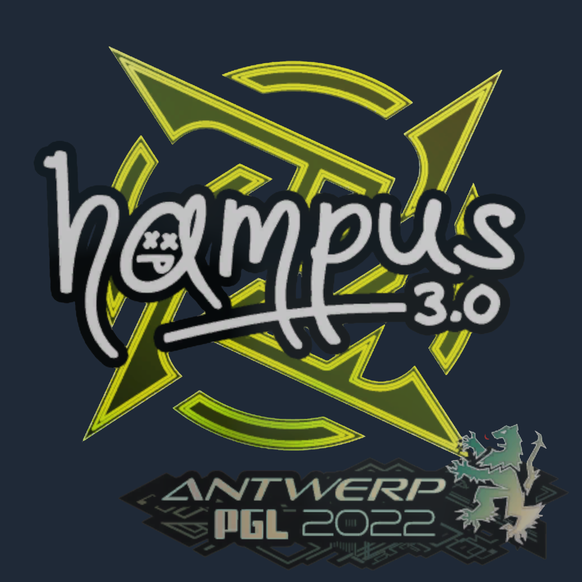 Sticker | hampus | Antwerp 2022 Screenshot