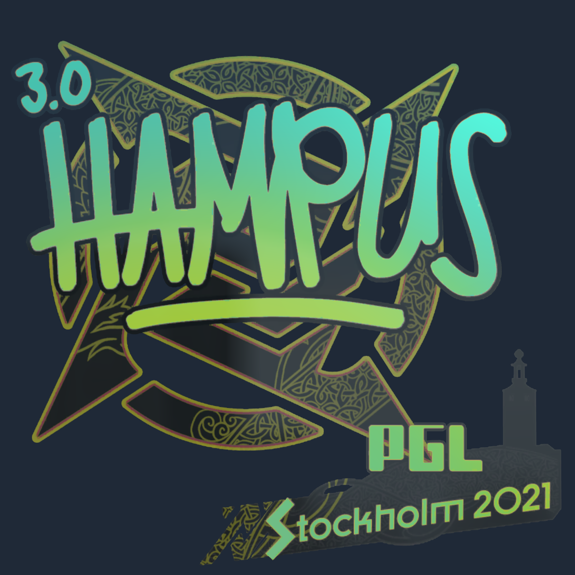 Sticker | hampus (Holo) | Stockholm 2021 Screenshot