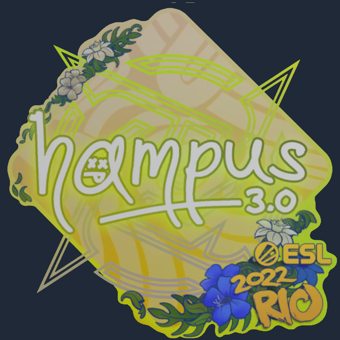 Sticker | hampus | Rio 2022 Screenshot