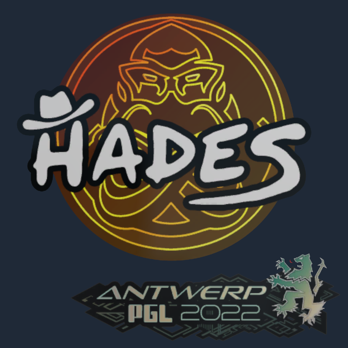 Sticker | hades | Antwerp 2022 Screenshot