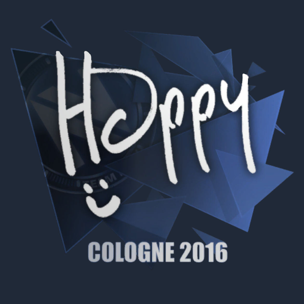 Sticker | Happy | Cologne 2016 Screenshot